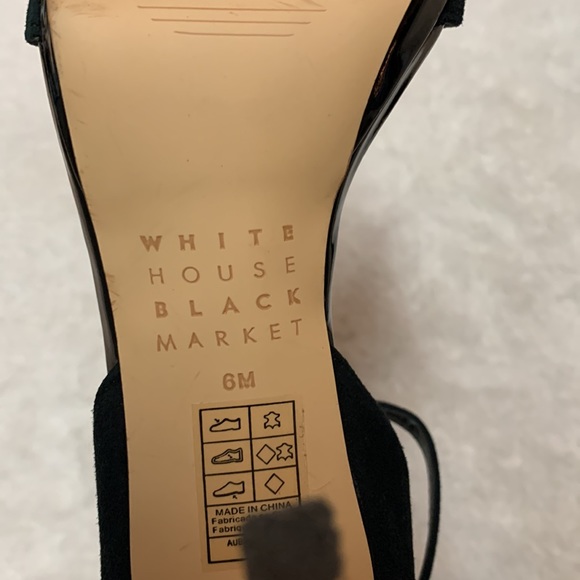 WHITE HOUSE BLACK MARKET SUEDE HIGH HEELS - Picture 12 of 12